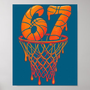 67 Seven Drip Cream Ijs Basketbal Six Meme Poster