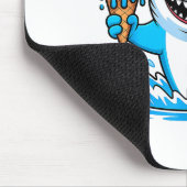 67 Shark Six Seven Ice Cream Drip Funny Gen Alpha Muismat (Hoek)