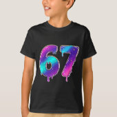 67 Shirt, 67 Meme Baseball Lifestyle 101 Apparel Y T-shirt (Voorkant)