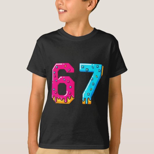67 Shirt Baseball Life Style 101 Apparel Youth Dri (Voorkant)