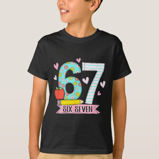 67 Shirt For Teachers 67 Meme Women Teacher Six Se (Voorkant)
