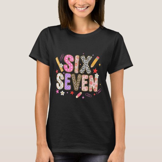 67 Shirt For Teachers 67 Meme Women Teacher Six Se (Voorkant)
