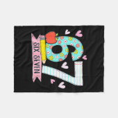 67 Shirt For Teachers 67 Meme Women Teacher Six Se Fleece Deken (Voorkant (Horizontaal))