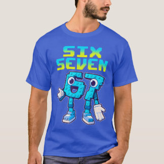 67 Si Seven 67 Grappige Italiaanse Brainrot Gaming T-shirt