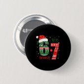 67 Sinterklaas Kerst Grappig Brainrot Voor Jongens Ronde Button 5,7 Cm (Voorkant /achterkant)