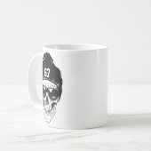 67 Six Seven 67 Meme Funny Distressed 67 Number Sp Koffiemok (Voorkant links)