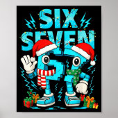 67 Six Seven 6-7 - Funny Italian Brainrot Kids Gam Poster (Voorkant)