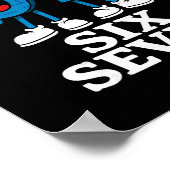 67 Six Seven 6-7 - Funny Italian Brainrot Kids Gam Poster (Hoek)