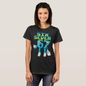 67 Six Seven 6-7 - Funny Italian Brainrot Kids Gam T-shirt (Voorkant volledig)