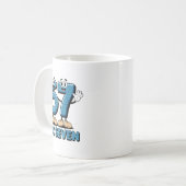 67 Six Seven 6-7 Funny Italian Brainrot Kids Gamin Koffiemok (Voorkant links)