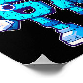 67 Six Seven 6-7 Funny Italian Brainrot Kids Gamin Poster (Hoek)