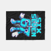 67 Six Seven 6-7 Grappige Italiaanse Brainrot Meme Fleece Deken (Voorkant (Horizontaal))