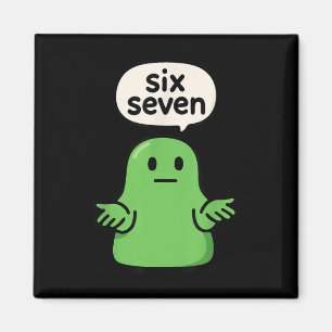 67 Six Seven 6-7 Groene Blob Slijm - Grappige Kind Magneet