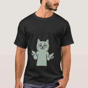 67 Six Seven 6-7 Groene Kat - Grappige Kinderen Ga T-shirt