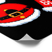 67 Six Seven 6 7 Meme Funny Santa Christmas Shirt  Poster (Hoek)