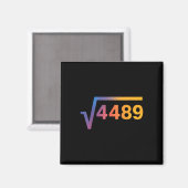 67 Six Seven 6-7 Meme  Magneet (Voorkant / Achterkant)