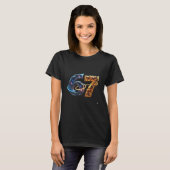 67 Six Seven 6 7 Meme Ontwerp Grappig 6 7 4 T-shirt (Voorkant volledig)