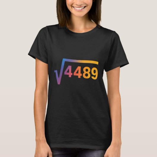 67 Six Seven 6-7 Meme T-shirt (Voorkant)