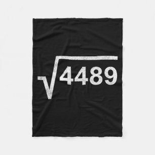 67 Six Seven 6-7 Meme Vierkantswortel 4489 Informe Fleece Deken