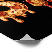 67 Six Seven 6-7 Pizza & Chicken Nugget - Kids Beu Poster (Hoek)