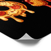 67 Six Seven 6-7 Pizza & Chicken Nugget - Kids Bra Poster (Hoek)