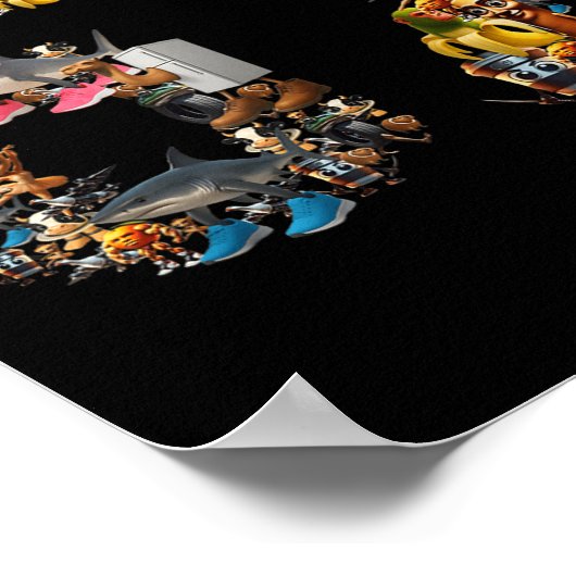 67 Six Seven Birthday Meme Viral Italian Brainrot  Poster (Hoek)