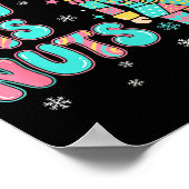 67 Six Seven Birthday Nutcracker Holiday Funny Chr Poster (Hoek)