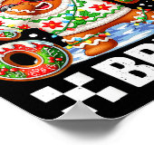 67 Six Seven Bruh Christmas 6 7 Meme Funny Gingerb Poster (Hoek)