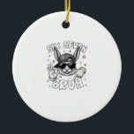 67 Six Seven Bruh Cute Bunny Face with Sunglasses Keramisch Ornament<br><div class="desc">67 Six Seven Bruh Cute Bunny Face with Sunglasses Easter Day T-Shirt</div>