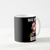 67 Six Seven Bruh Funny Christmas 6 7 Meme Men Wom Koffiemok (Voorkant rechts)