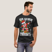 67 Six Seven Bruh Funny Christmas 6 7 Meme Men Wom T-shirt (Voorkant volledig)