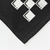 67 Six Seven Bruh Funny Christmas Dabbing Gingerbr Fleece Deken (Hoek)