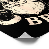 67 Six Seven Bruh Funny Christmas Santa 6 7 Meme  Poster (Hoek)