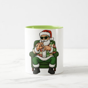 67 Six Seven Bruh Grappig Kerstmis 6 7 Meme Fees Tweekleurige Koffiemok