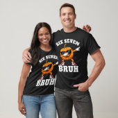 67 Six Seven Bruh Pompoen Dab Meme Grappige Hallow T-shirt (Unisex)