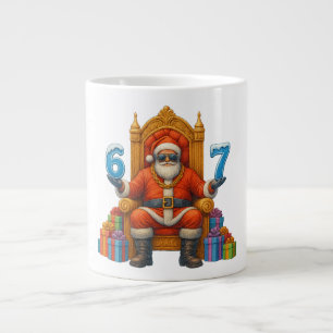 67 Six Seven Bruh Sinterklaas Maatwerk - Gepersona Grote Koffiekop