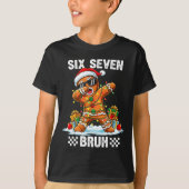 67 Six Seven Burh Christmas Gingerbread 6 7 Meme M T-shirt (Voorkant)
