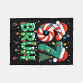 67 Six Seven Burh Funny Christmas 6 7 Meme Men Wom Fleece Deken (Voorkant (Horizontaal))