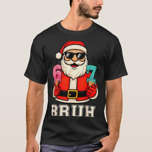 67 Six Seven Burh Funny Christmas 6 7 Meme Men Wom T-shirt (Voorkant)