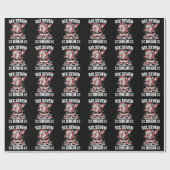 67 Six Seven Burh Grappig Kerstmis 6 7 Meme Cadeaupapier (Vlak)