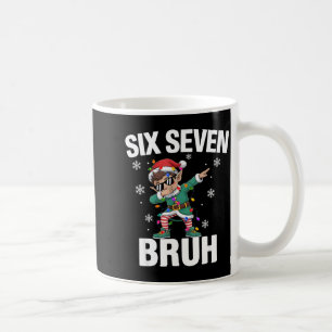 67 Six Seven Burh Grappig Kerstmis 6 7 Meme Mannen Koffiemok