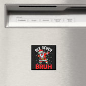 67 Six Seven Burh Grappige Kerstmis 6 7 Meme Manne Magneet (Insitu (Vaatwasser))