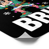 67 Six Seven Burh Grappige Kerstmis 6 7 Meme Manne Poster (Hoek)