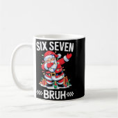 67 Six Seven Burh Kerstmis 6 7 Meme Koffiemok (Links)