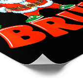 67 Six Seven Christmas Bruh Santa Six Seven Christ Poster (Hoek)