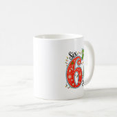 67 Six Seven Christmas Funny Meme 67 Couples Chris Koffiemok (Voorkant rechts)