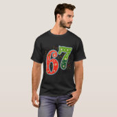 67 Six Seven Christmas Funny Meme 67 Couples Chris T-shirt (Voorkant volledig)