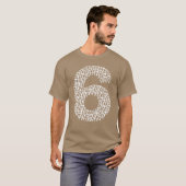 67 Six Seven Cool Matching 6 en 7 Design Grappig 6 T-shirt (Voorkant volledig)