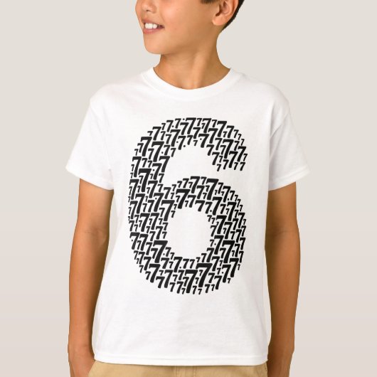 67 Six Seven Cool Passende 6 En 7 Ontwerp Grappig T-shirt (Voorkant)
