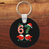 67 Six Seven Couple Pajamas Christmas For Men Wome Sleutelhanger (Voorkant)